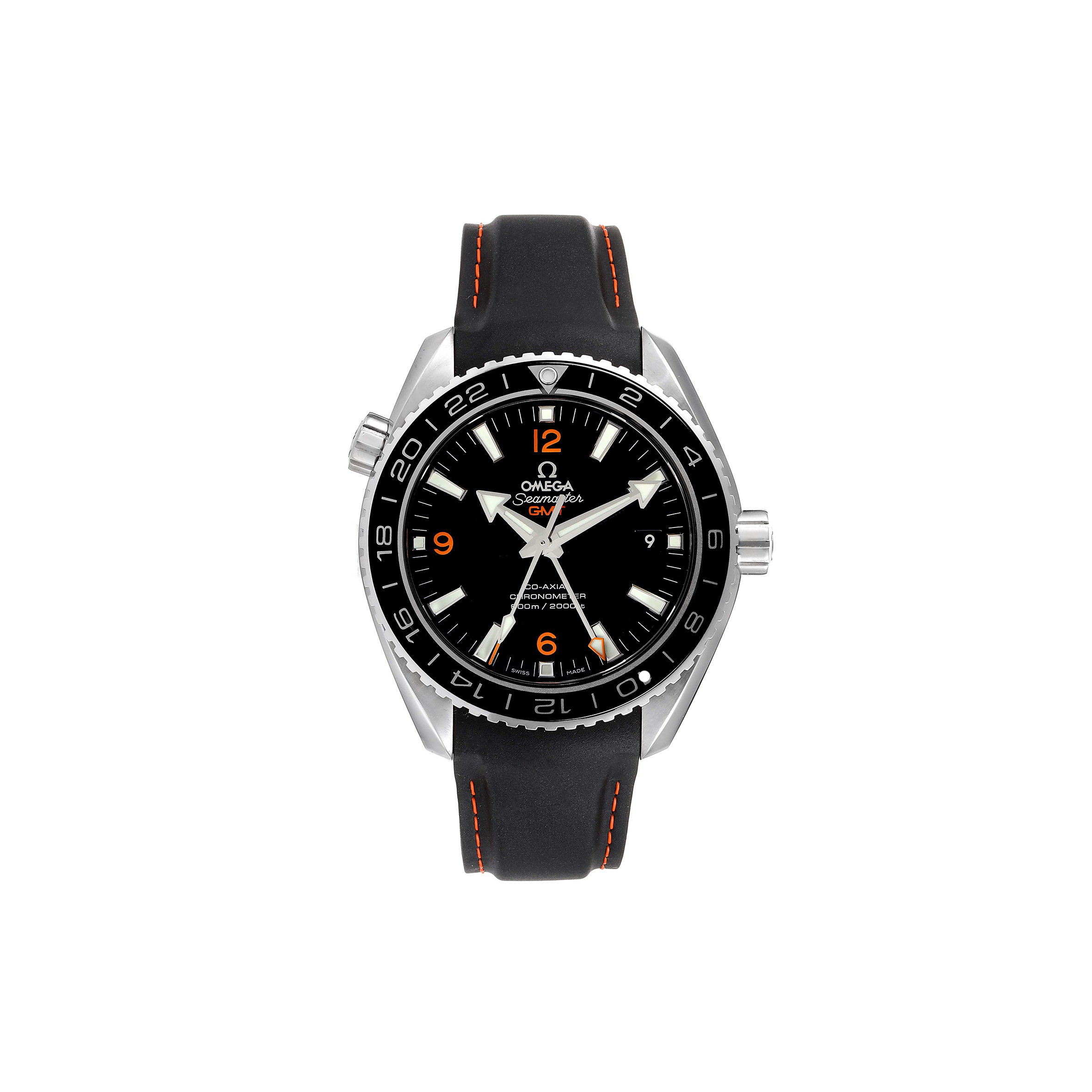 OMEGA SEAMASTER PLANET OCEAN GMT WATCH 232.32.44.22.01.002